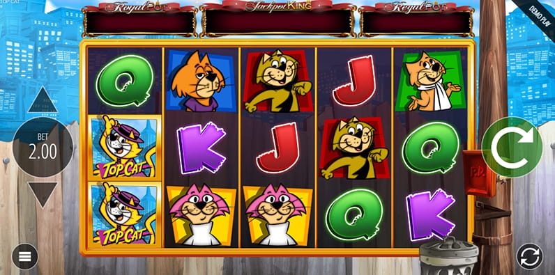 Slot do Cartoon Top Cat